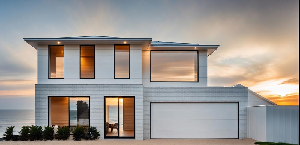 Buildpoint designed home in Melbourne, double story